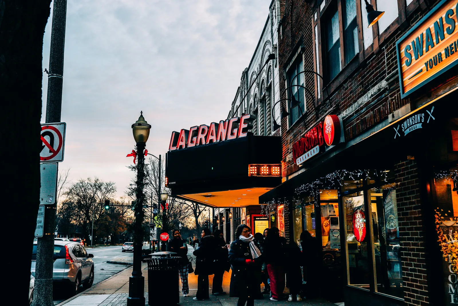 Downtown La Grange, Illinois business district